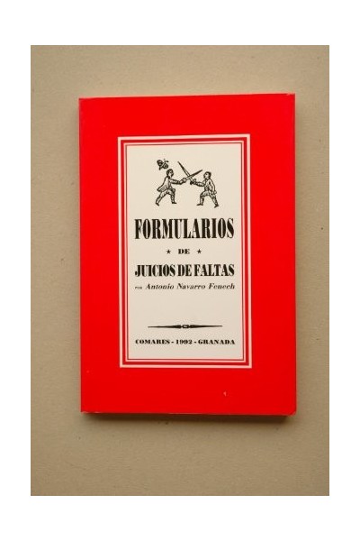Formularios De Juicios De Faltas